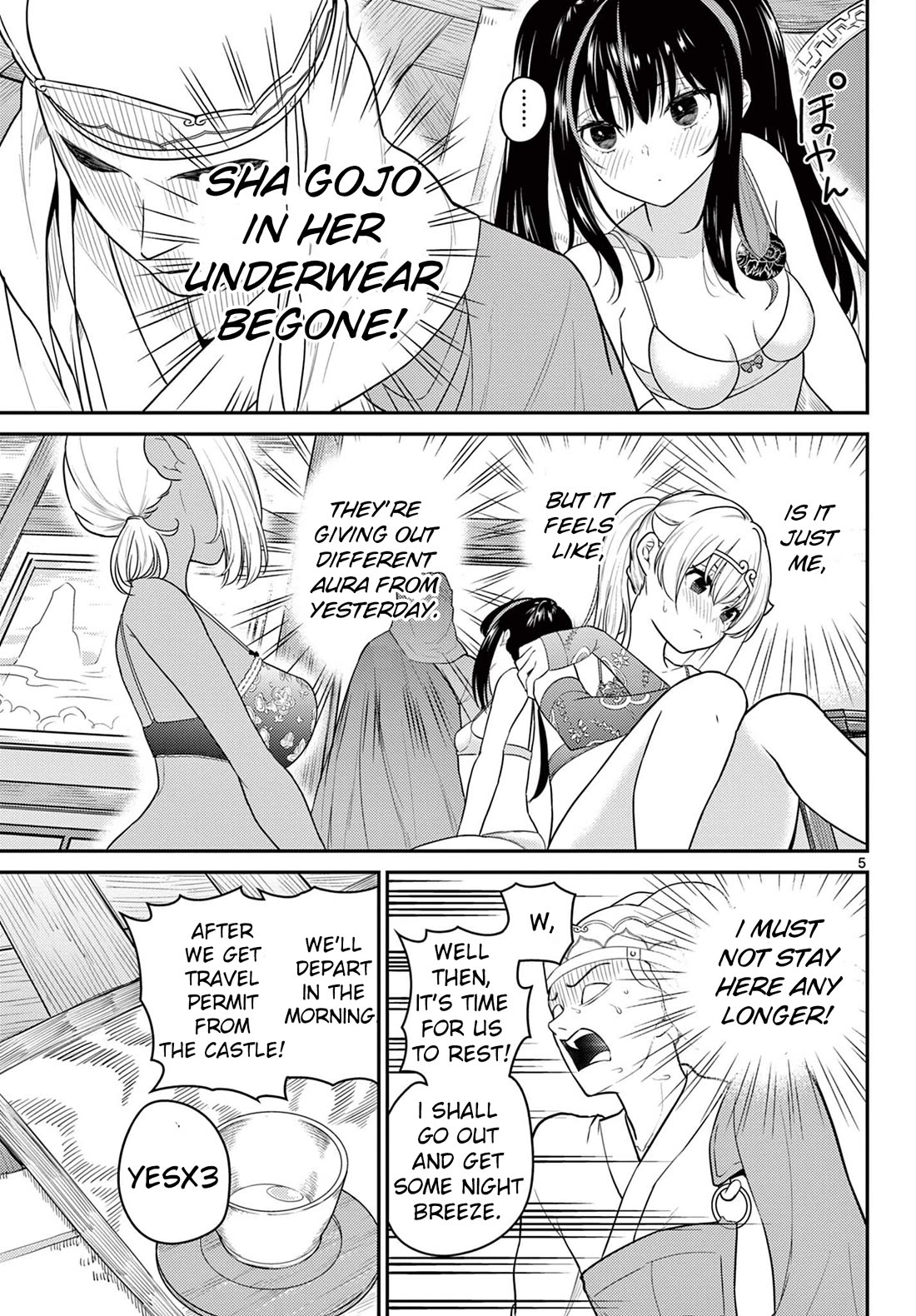 Bonnou☆Saiyuuki Chapter 31 page 5 - Chapter 31: Different Status