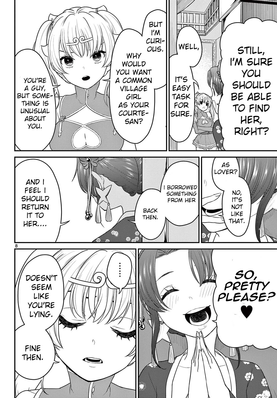 Bonnou☆Saiyuuki Chapter 31 page 8 - Chapter 31: Different Status