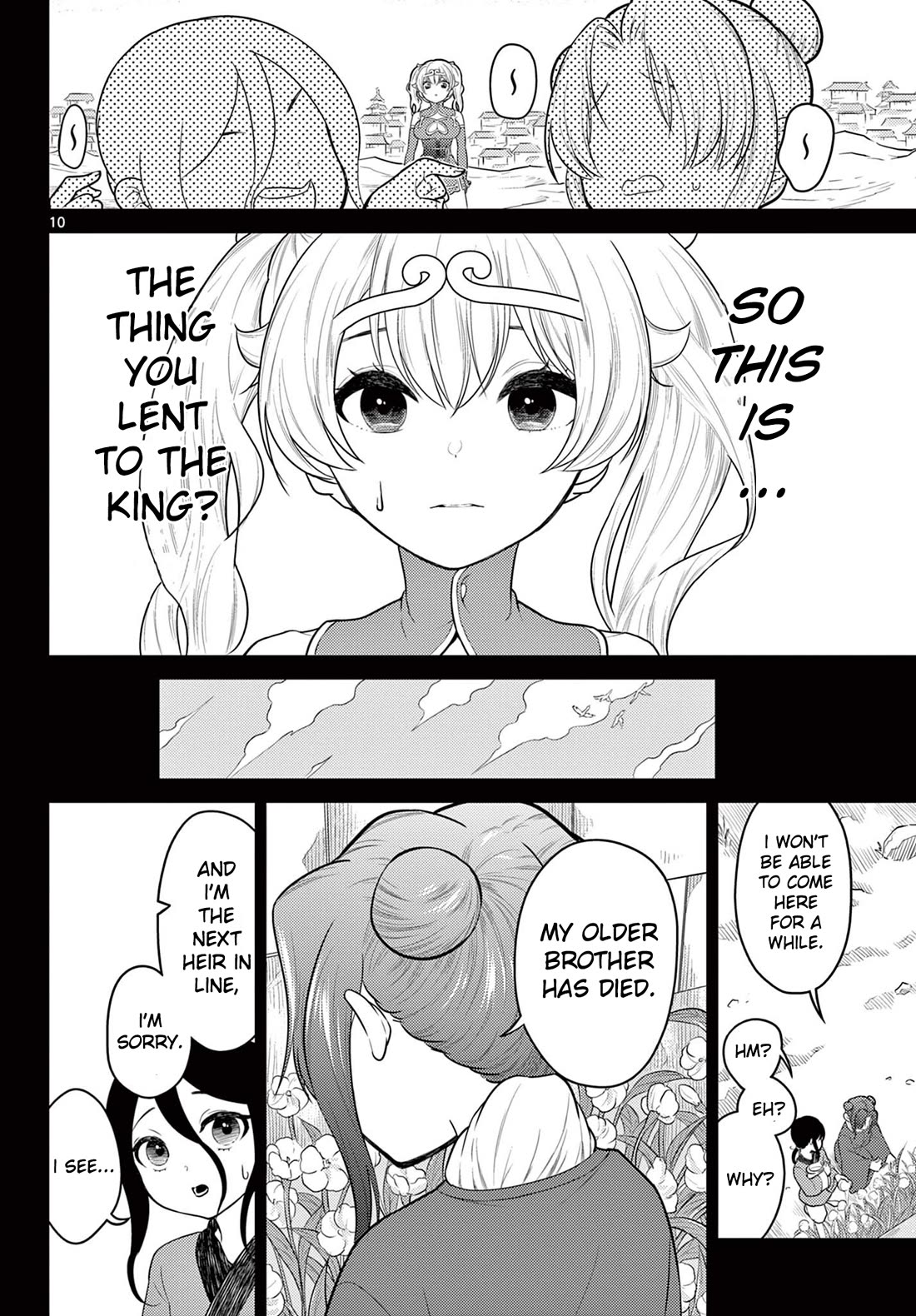 Bonnou☆Saiyuuki Chapter 32 page 10 - Chapter 32: Love Under the Moonlight Flower