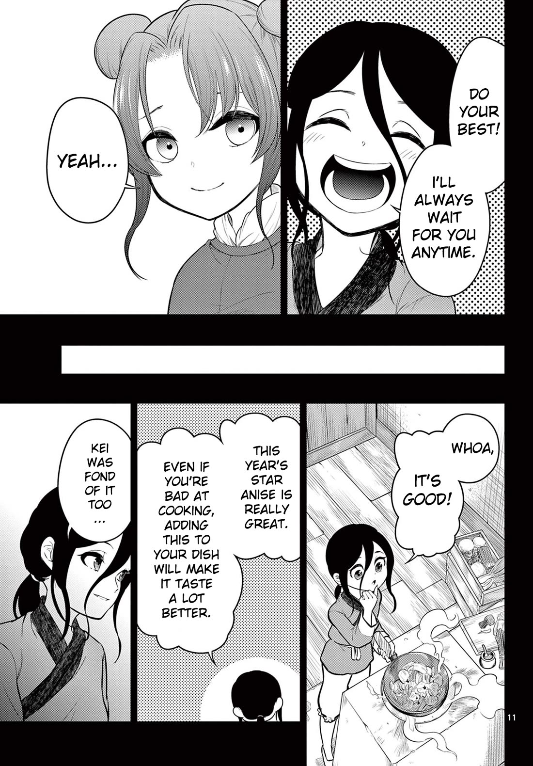 Bonnou☆Saiyuuki Chapter 32 page 11 - Chapter 32: Love Under the Moonlight Flower