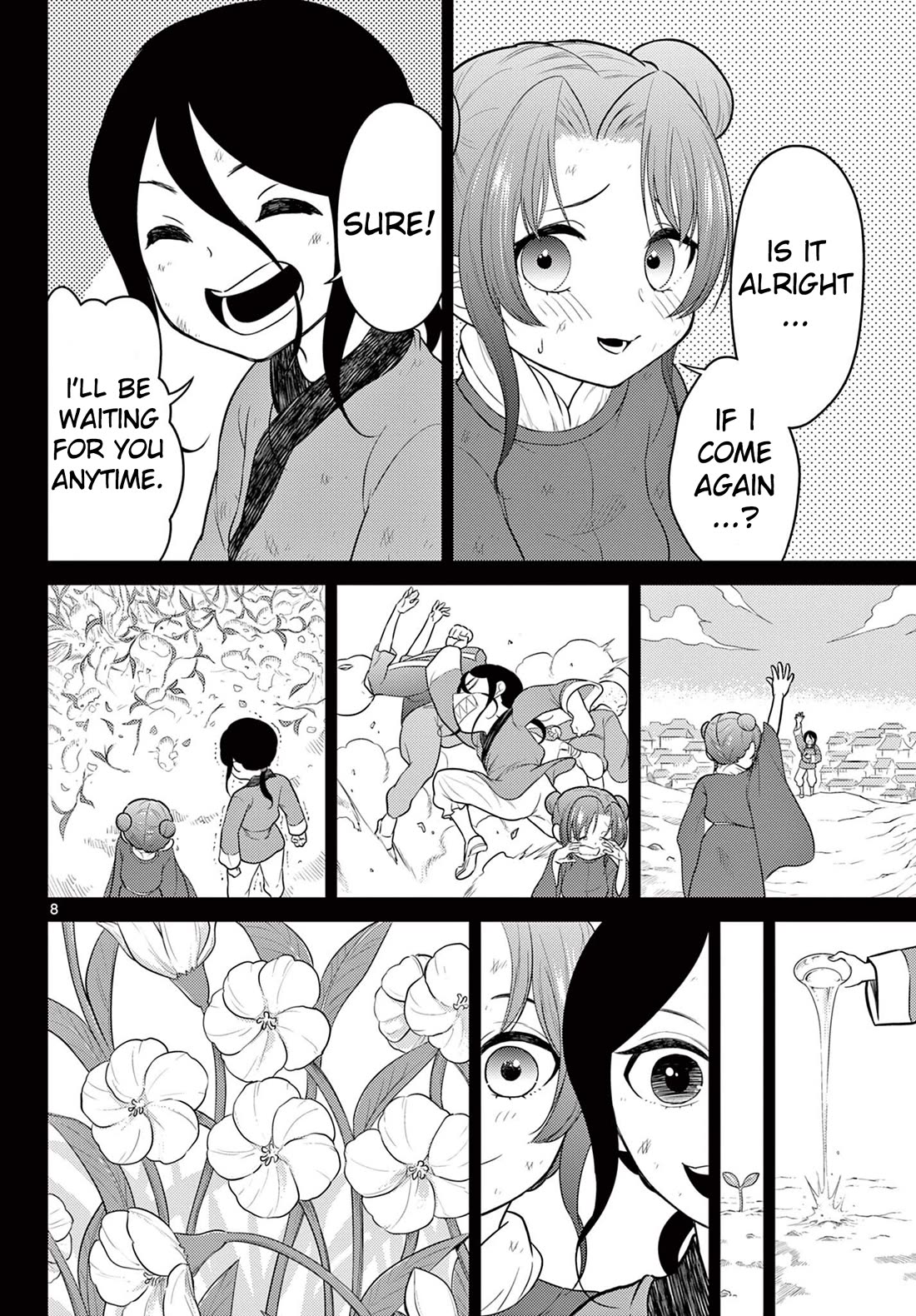 Bonnou☆Saiyuuki Chapter 32 page 8 - Chapter 32: Love Under the Moonlight Flower