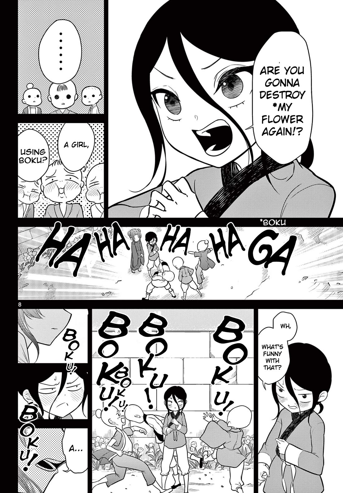 Bonnou☆Saiyuuki Chapter 33 page 8 - Chapter 33: To Be Stronger