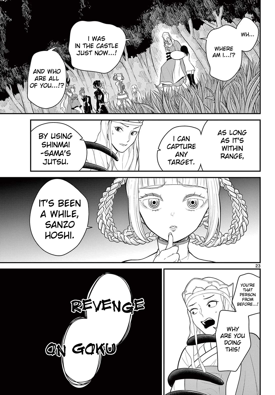 Bonnou☆Saiyuuki Chapter 34 page 24 - Chapter 34: Gyuumaou's Army
