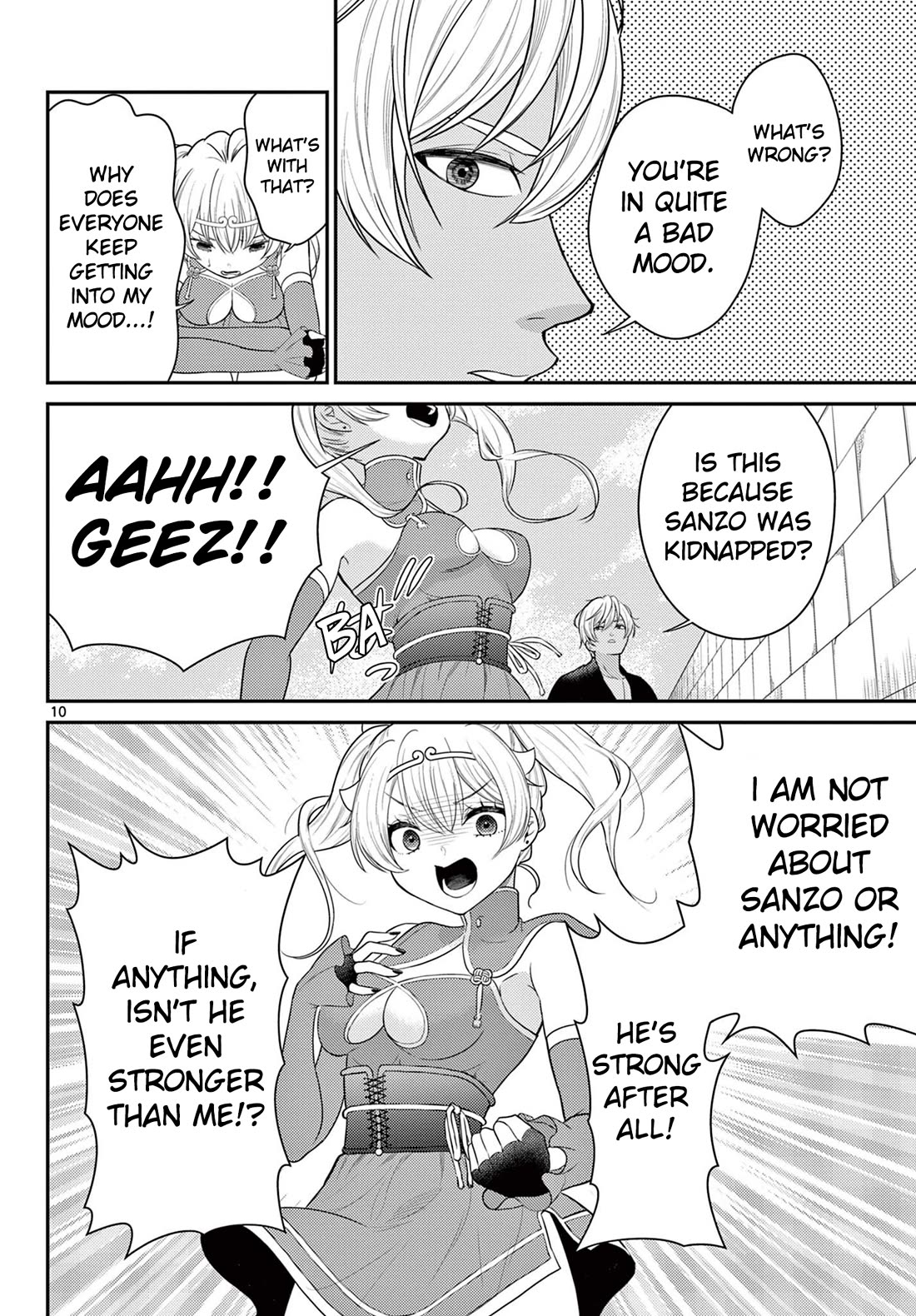 Bonnou☆Saiyuuki Chapter 35 page 10 - Chapter 35: Goku's Impatience