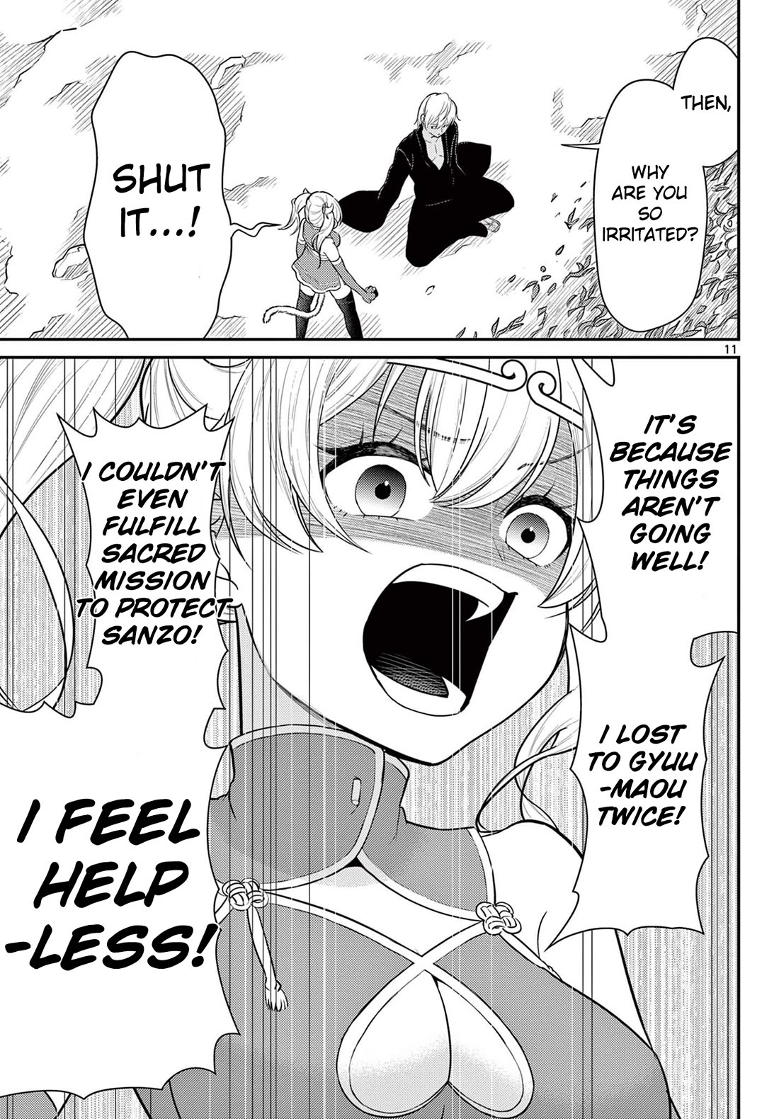 Bonnou☆Saiyuuki Chapter 35 page 11 - Chapter 35: Goku's Impatience