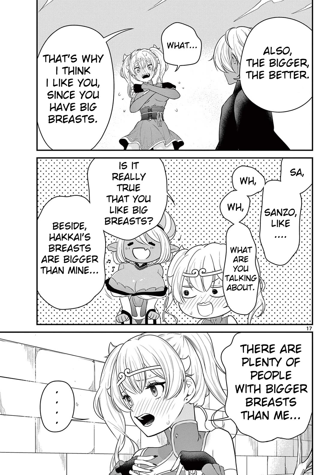 Bonnou☆Saiyuuki Chapter 35 page 17 - Chapter 35: Goku's Impatience