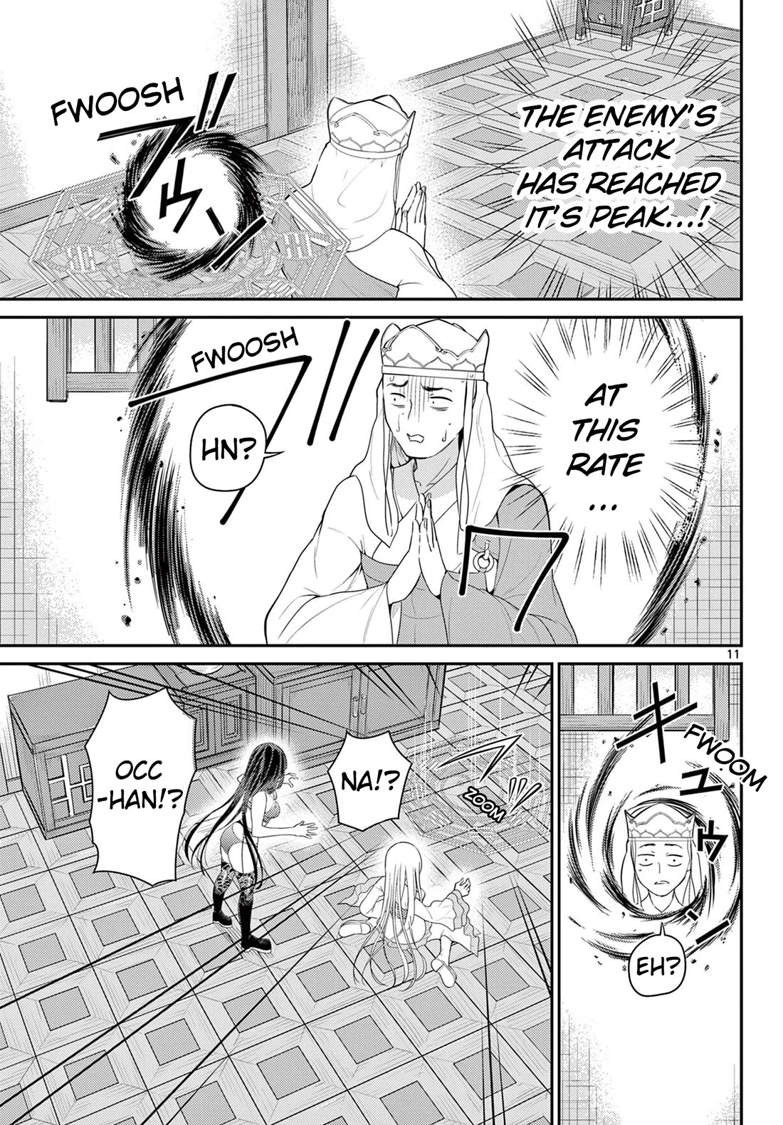 Bonnou☆Saiyuuki Chapter 36 page 11 - Chapter 36: Run, Rasetsujo!!