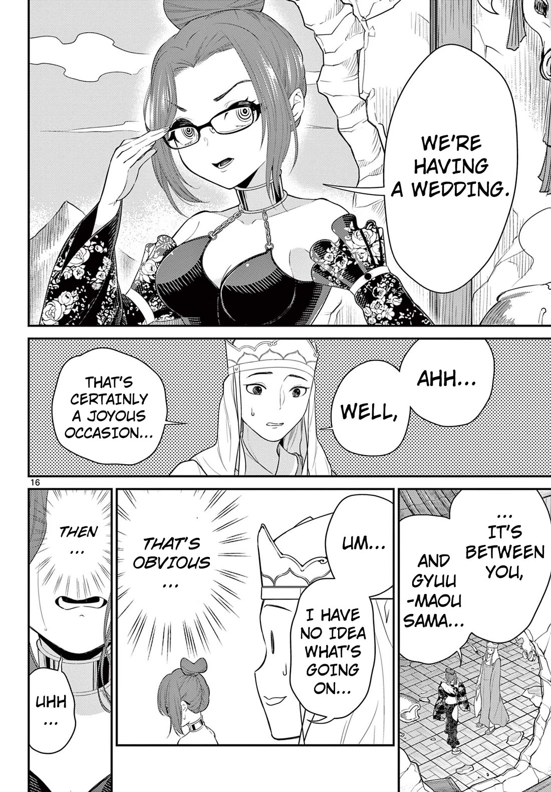 Bonnou☆Saiyuuki Chapter 36 page 16 - Chapter 36: Run, Rasetsujo!!