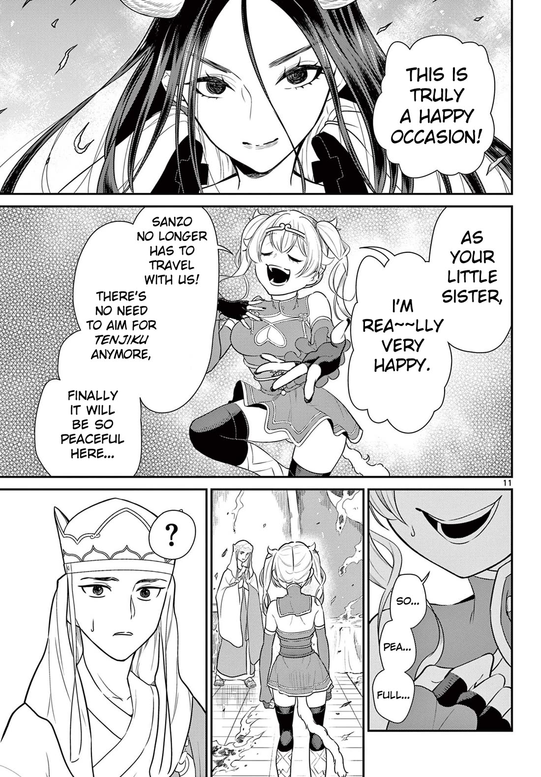 Bonnou☆Saiyuuki Chapter 37 page 12 - Chapter 37: Original Purpose