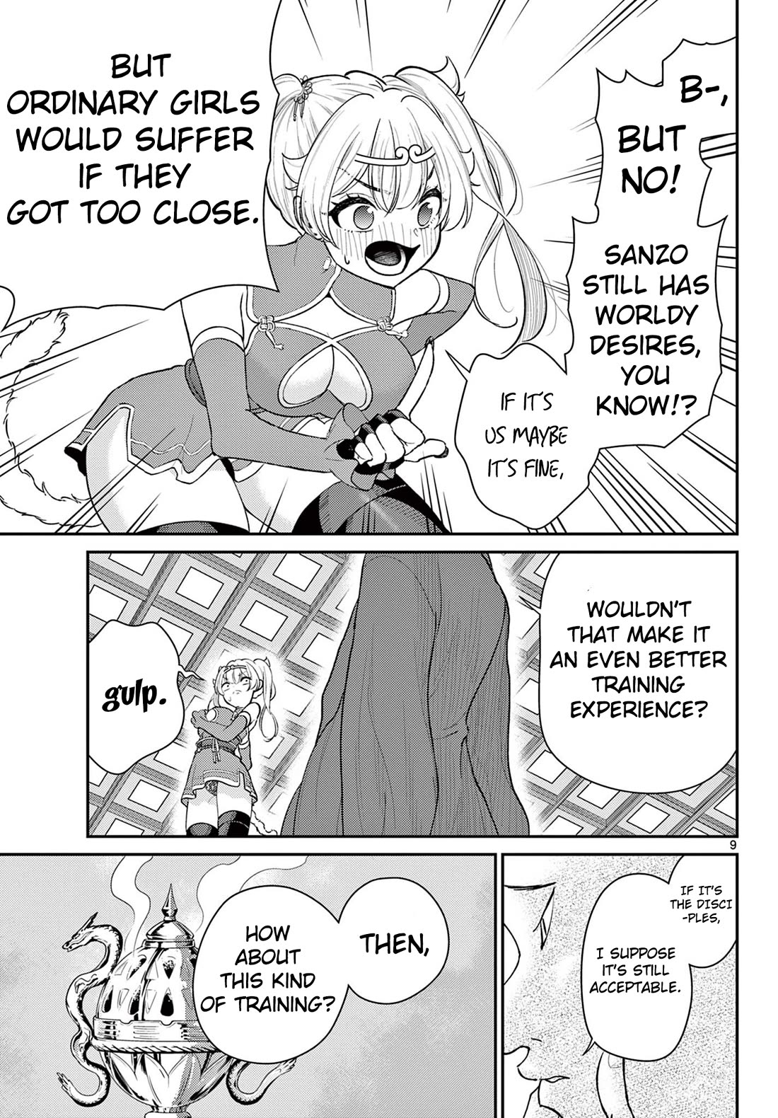 Bonnou☆Saiyuuki Chapter 39 page 8 - Chapter 39: Hospitality♥
