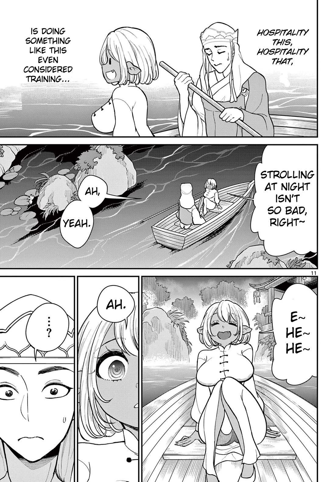 Bonnou☆Saiyuuki Chapter 40 page 11 - Chapter 40: Heart Thumping Midnight Stroll Practice
