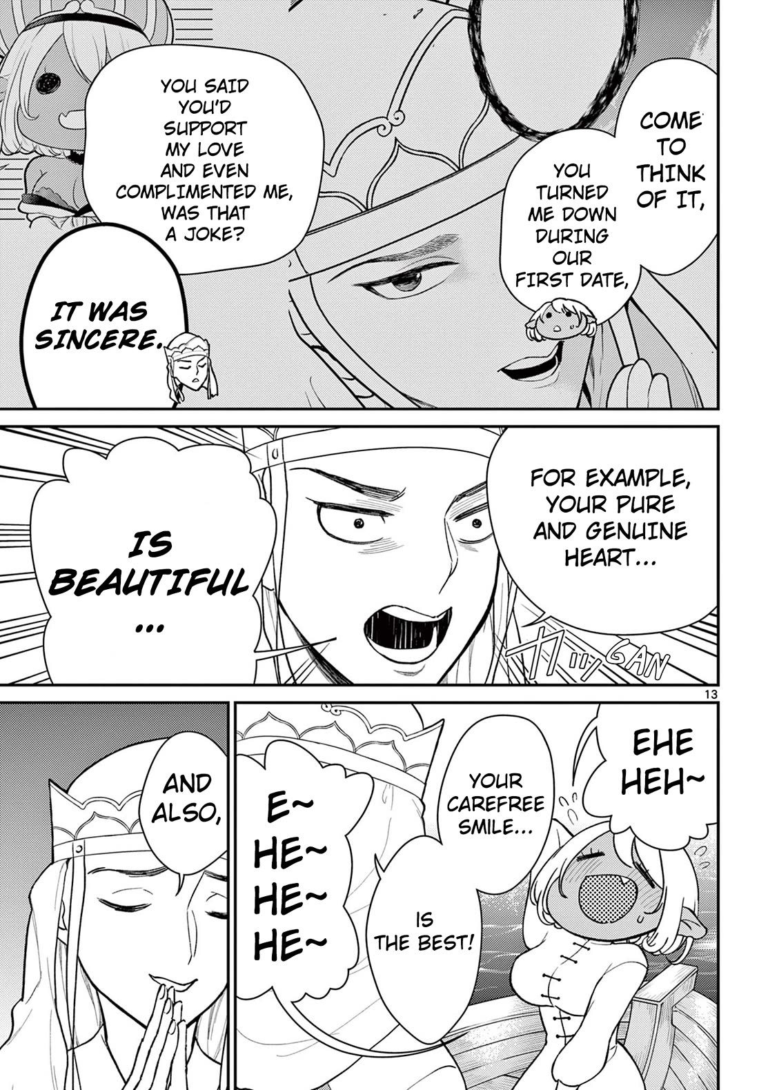 Bonnou☆Saiyuuki Chapter 40 page 13 - Chapter 40: Heart Thumping Midnight Stroll Practice