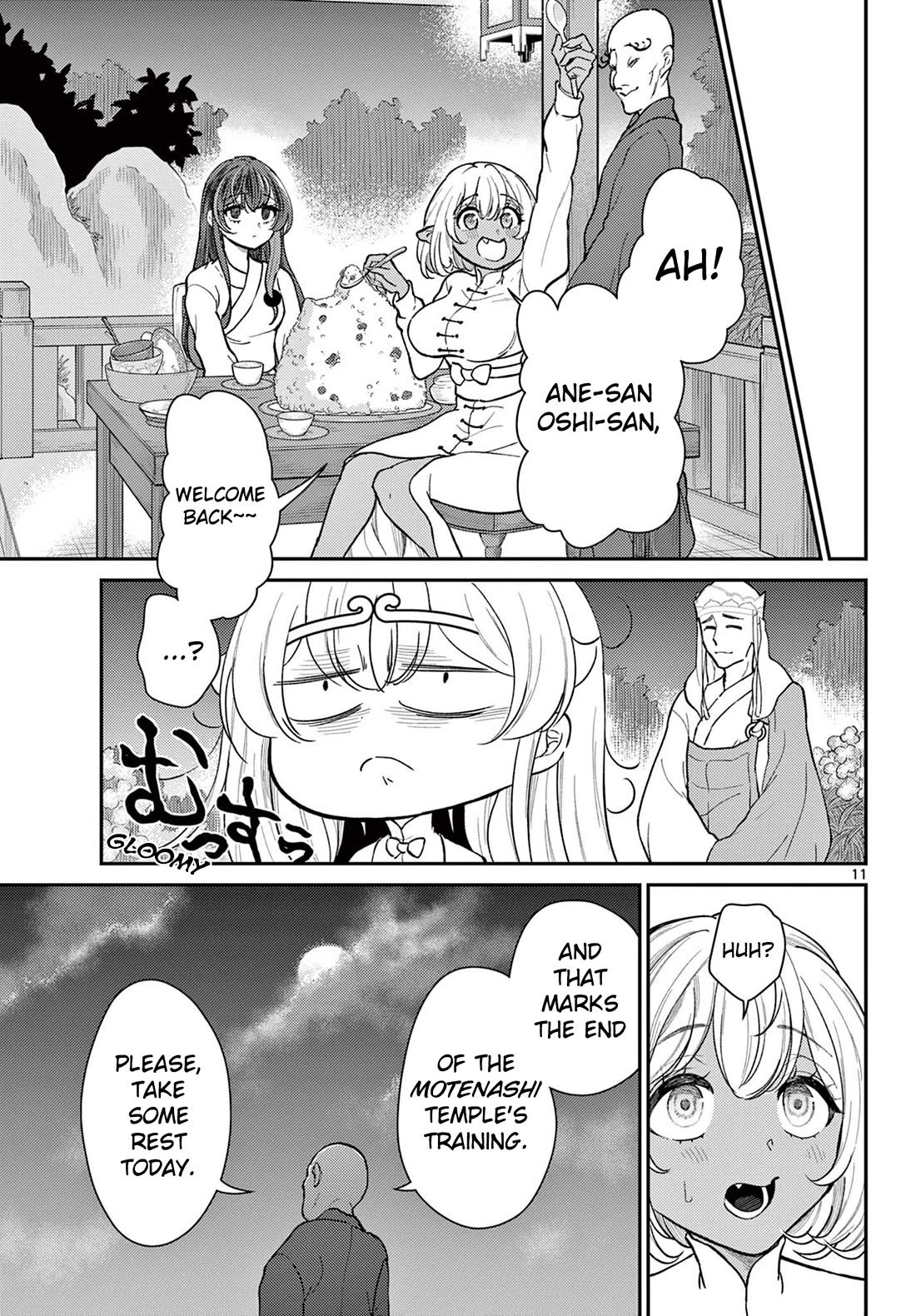 Bonnou☆Saiyuuki Chapter 41 page 11 - Chapter 41: Love and Monkhood