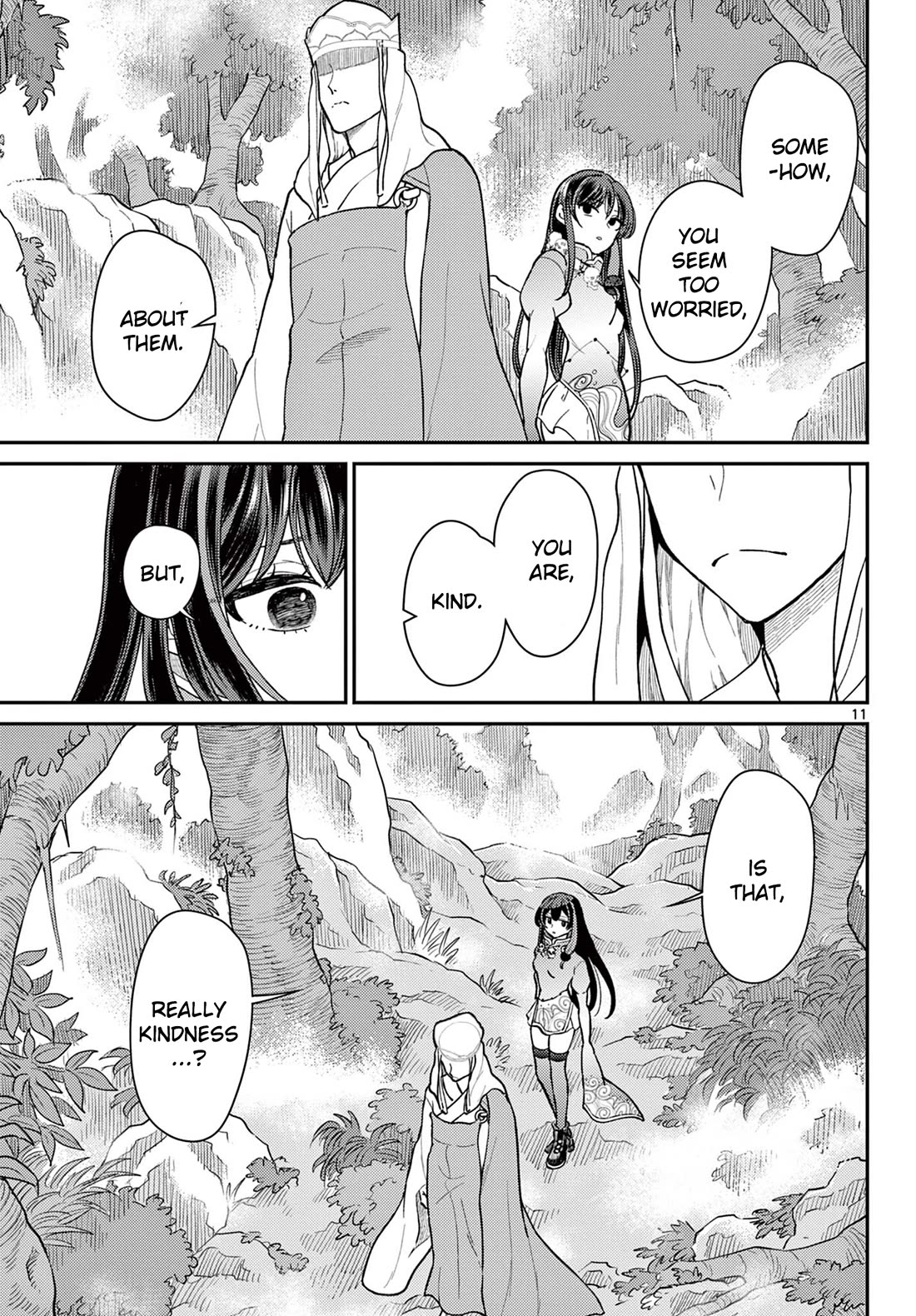 Bonnou☆Saiyuuki Chapter 42 page 11 - Chapter 42: Headbutt Confession