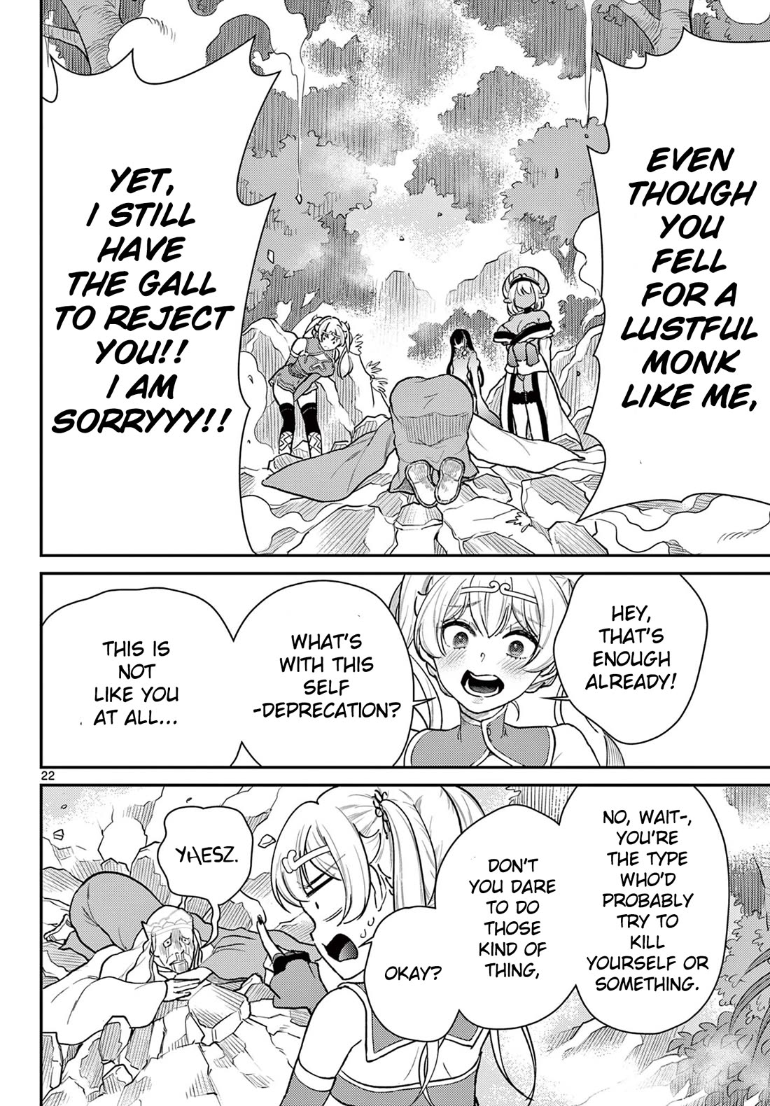 Bonnou☆Saiyuuki Chapter 42 page 22 - Chapter 42: Headbutt Confession