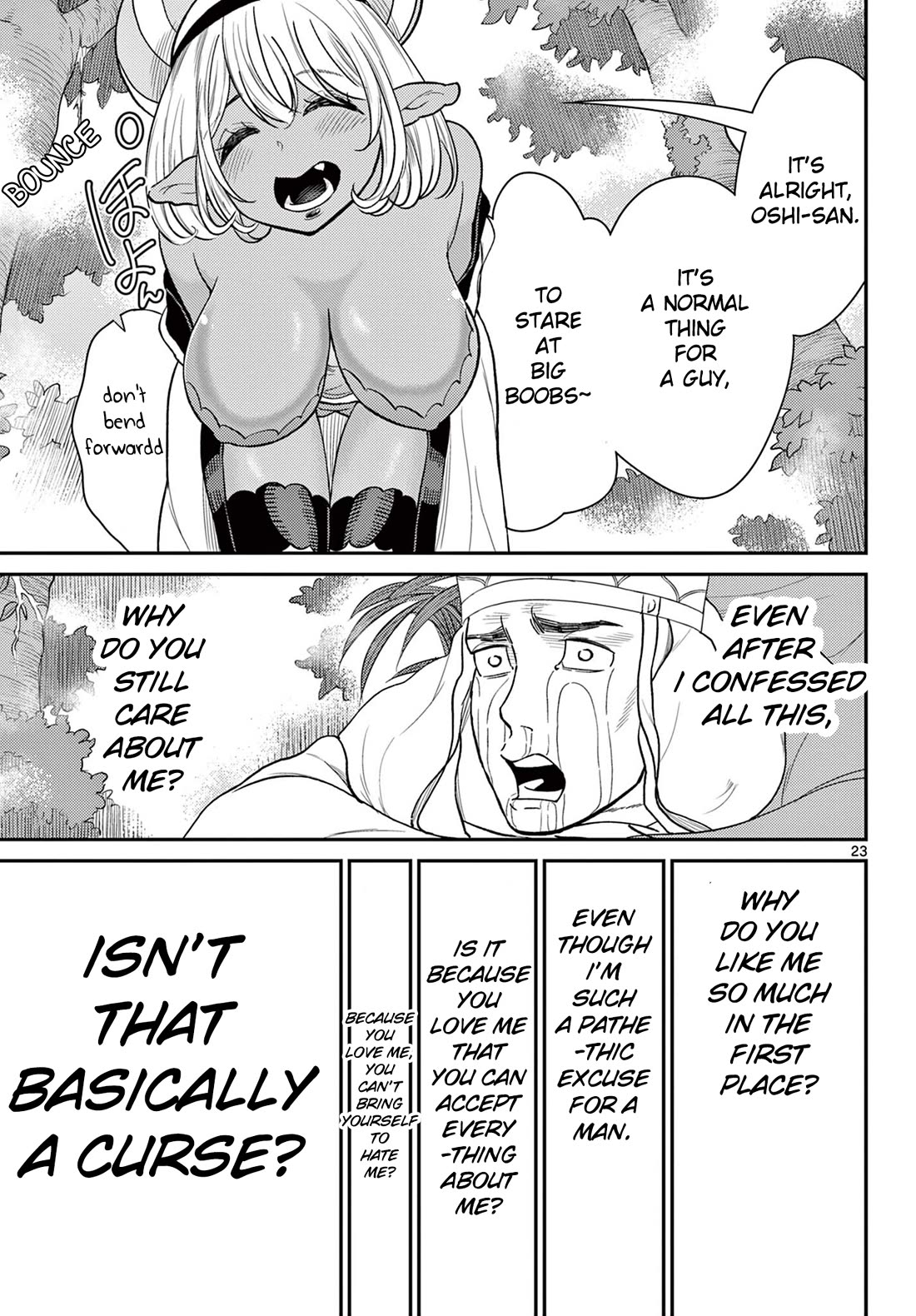 Bonnou☆Saiyuuki Chapter 42 page 23 - Chapter 42: Headbutt Confession
