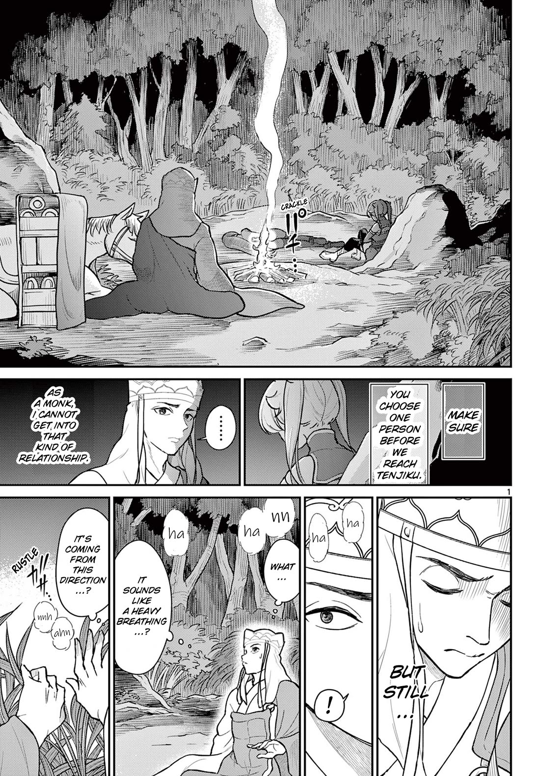 Bonnou☆Saiyuuki Chapter 45 page 1 - Chapter 45: Loneliness, Approaches