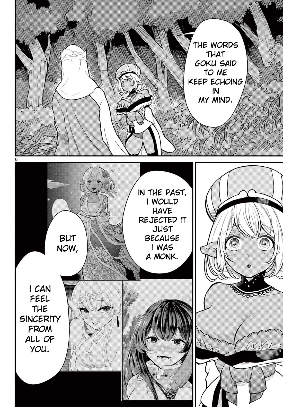 Bonnou☆Saiyuuki Chapter 45 page 6 - Chapter 45: Loneliness, Approaches