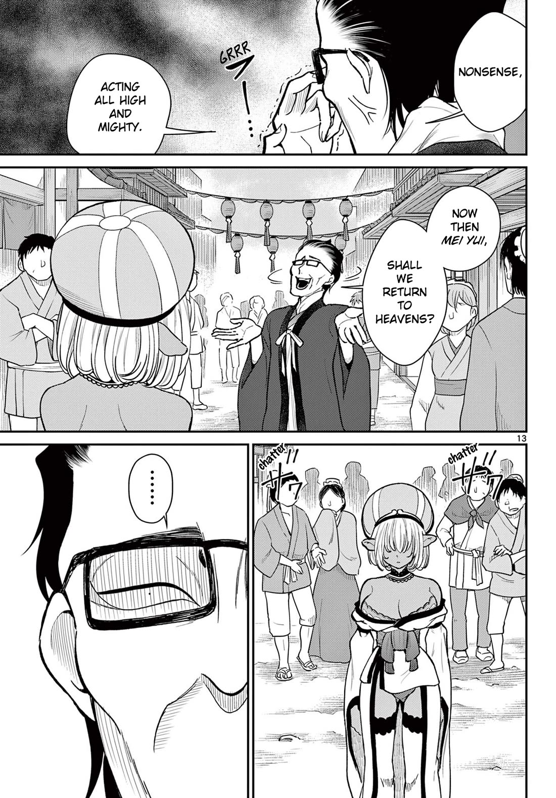 Bonnou☆Saiyuuki Chapter 46 page 13 - Chapter 46: This Is All I Can Do For You