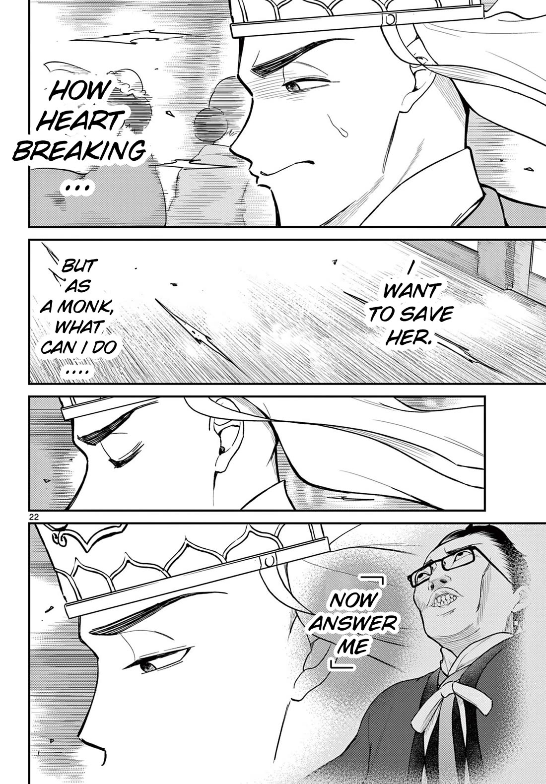 Bonnou☆Saiyuuki Chapter 46 page 22 - Chapter 46: This Is All I Can Do For You