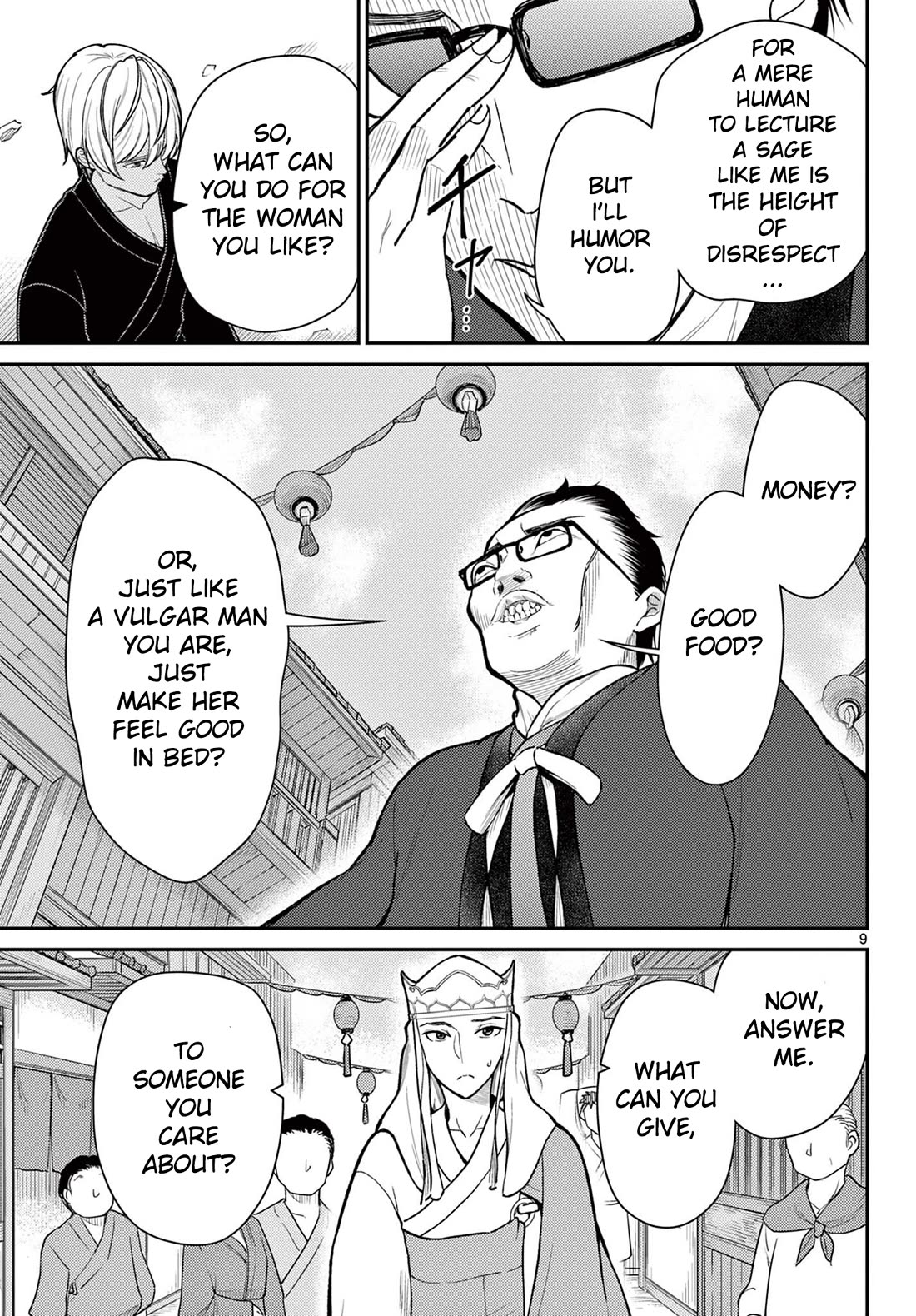 Bonnou☆Saiyuuki Chapter 46 page 9 - Chapter 46: This Is All I Can Do For You