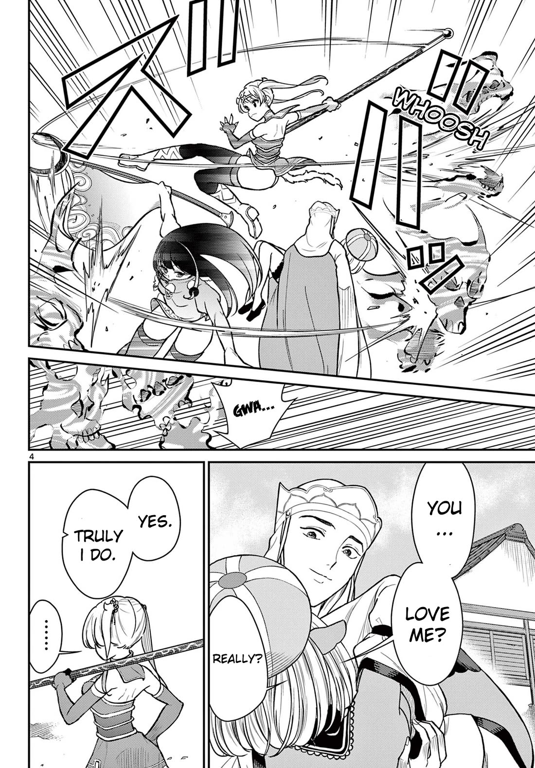 Bonnou☆Saiyuuki Chapter 47 page 4 - Chapter 47: Answer to the Confession