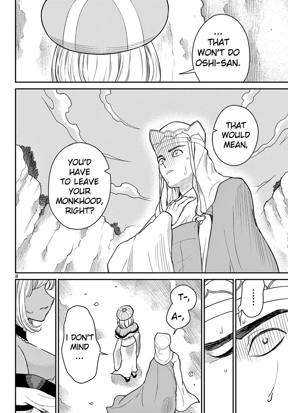 Bonnou☆Saiyuuki Chapter 47 page 8 - Chapter 47: Answer to the Confession