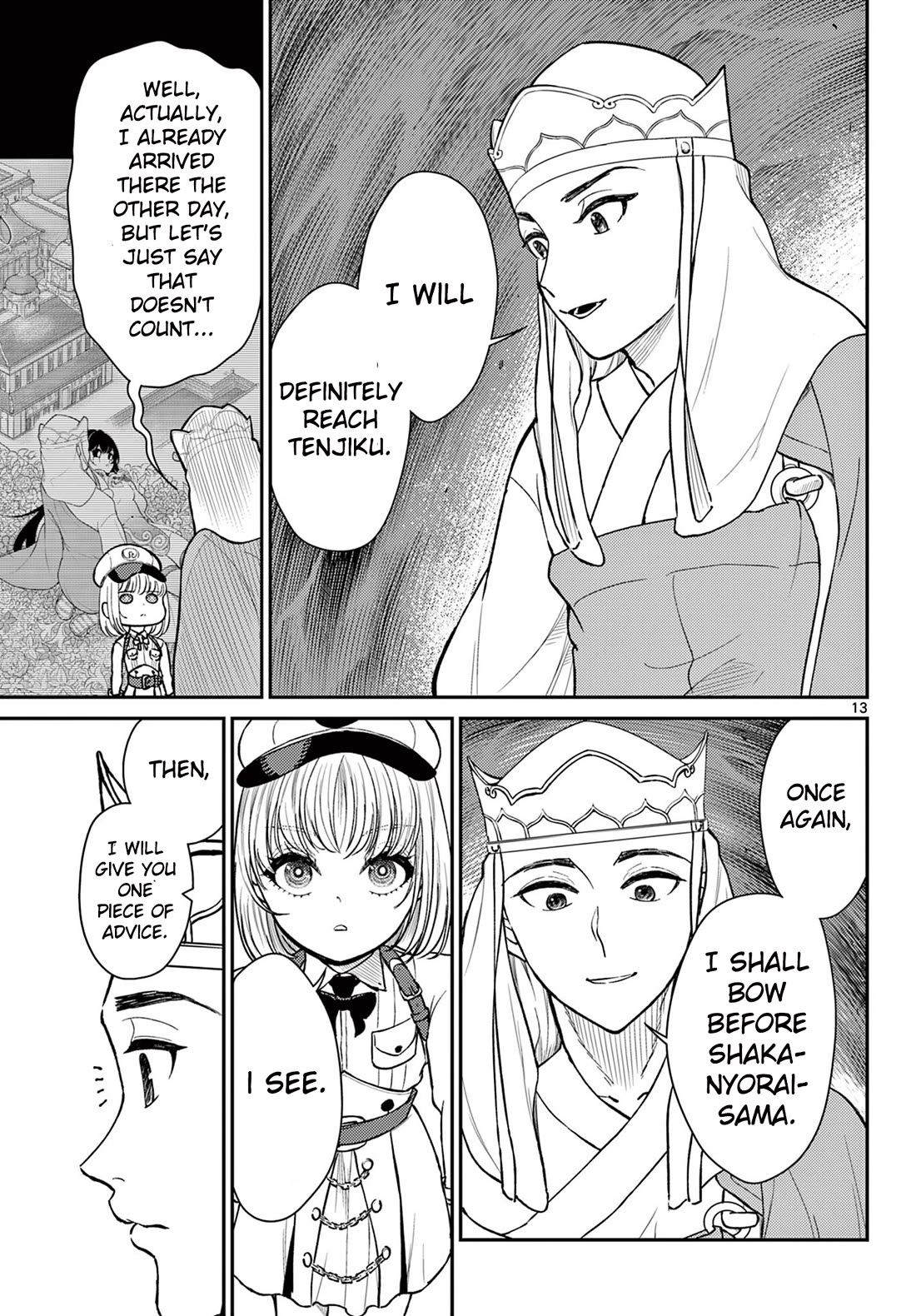 Bonnou☆Saiyuuki Chapter 48 page 13 - Chapter 48: Detach - Worldly Desires Begone