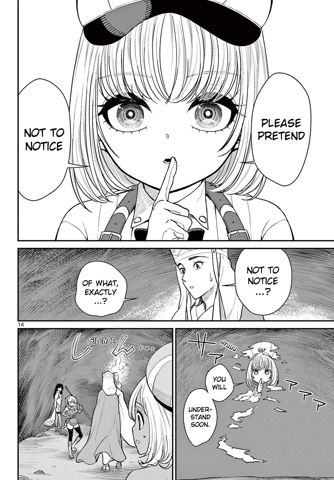 Bonnou☆Saiyuuki Chapter 48 page 14 - Chapter 48: Detach - Worldly Desires Begone