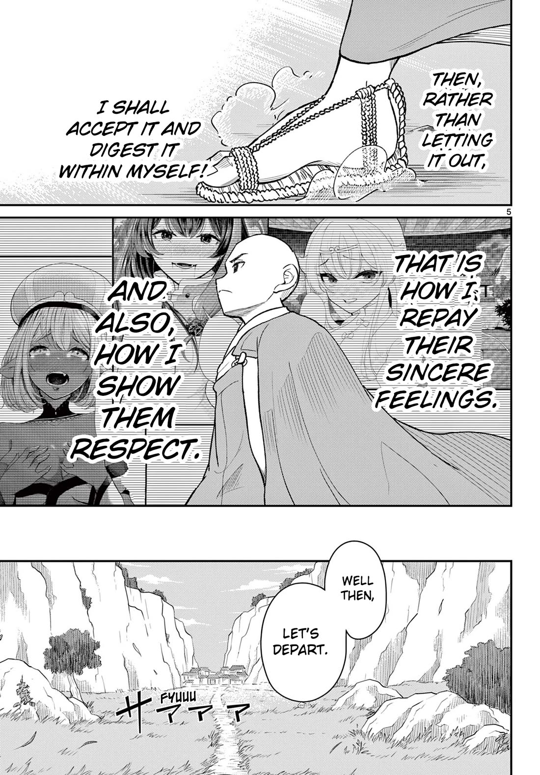 Bonnou☆Saiyuuki Chapter 48 page 5 - Chapter 48: Detach - Worldly Desires Begone