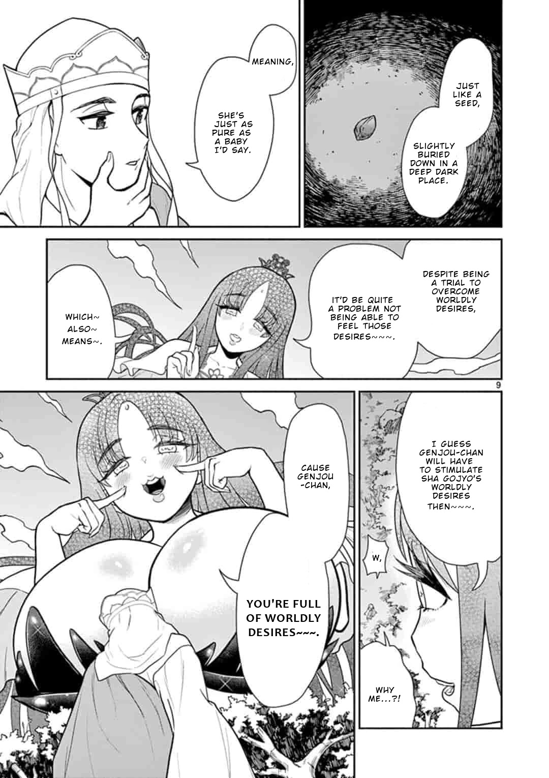 Bonnou☆Saiyuuki Chapter 5 page 10 - Chapter 5: Sha Gojyo