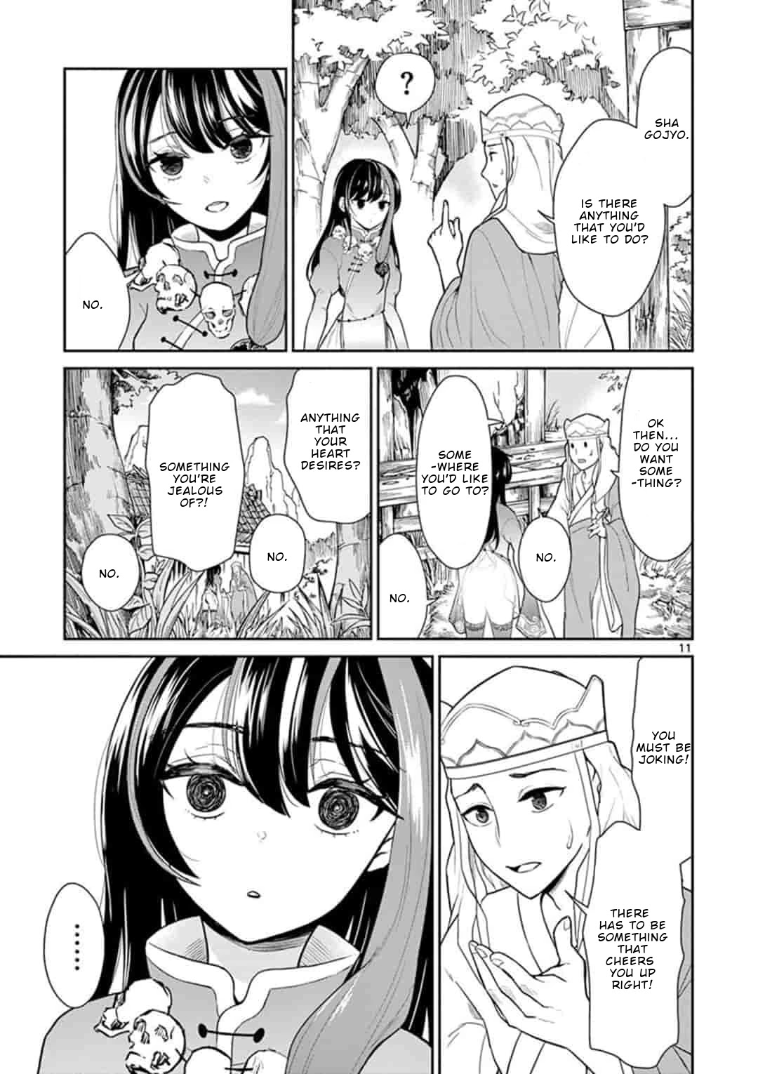 Bonnou☆Saiyuuki Chapter 5 page 12 - Chapter 5: Sha Gojyo