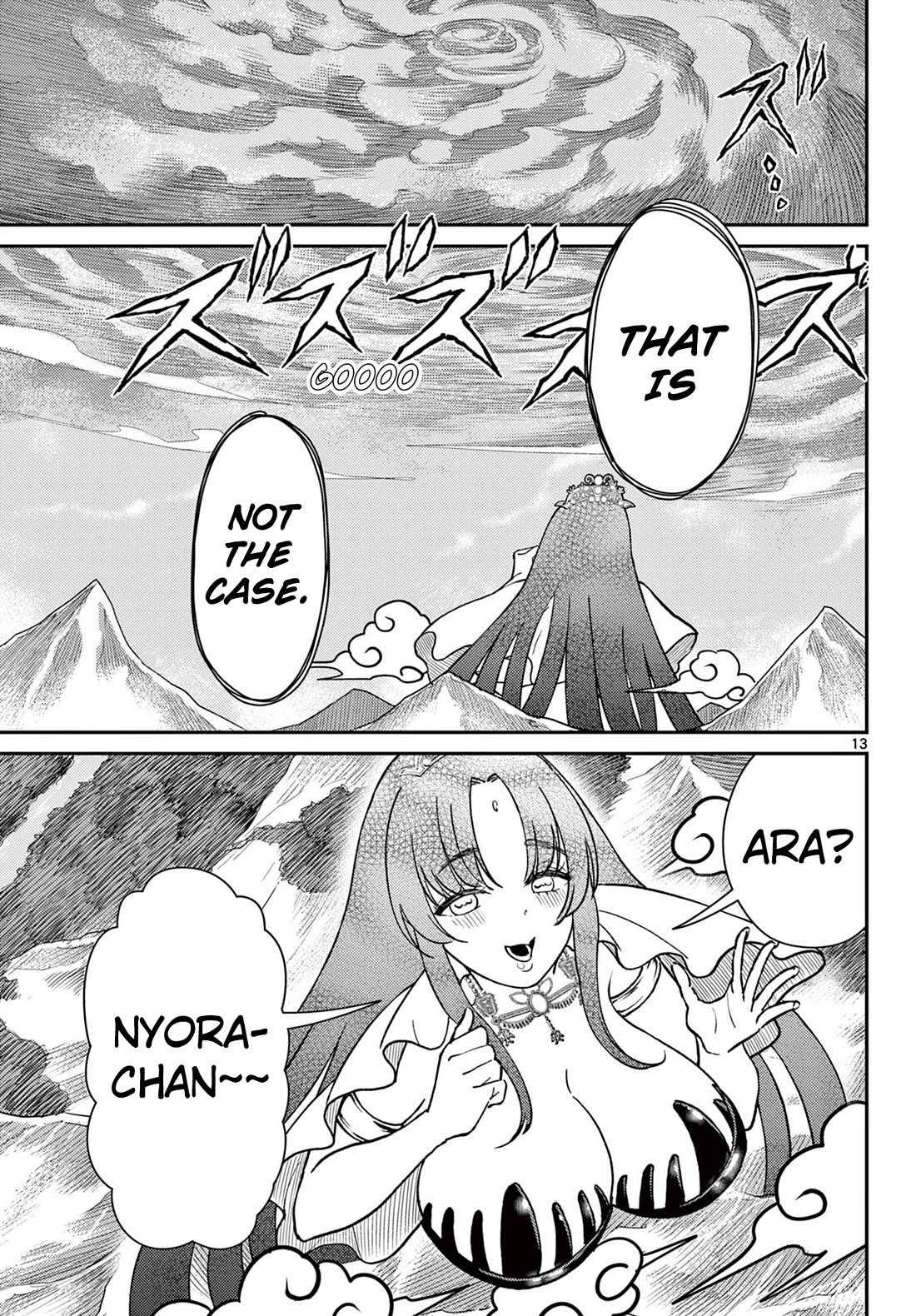 Bonnou☆Saiyuuki Chapter 52 page 13 - Chapter 52: The Two Gokus