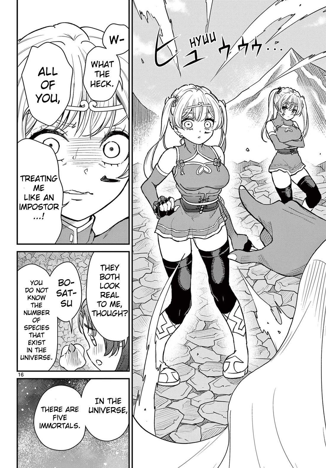 Bonnou☆Saiyuuki Chapter 52 page 16 - Chapter 52: The Two Gokus