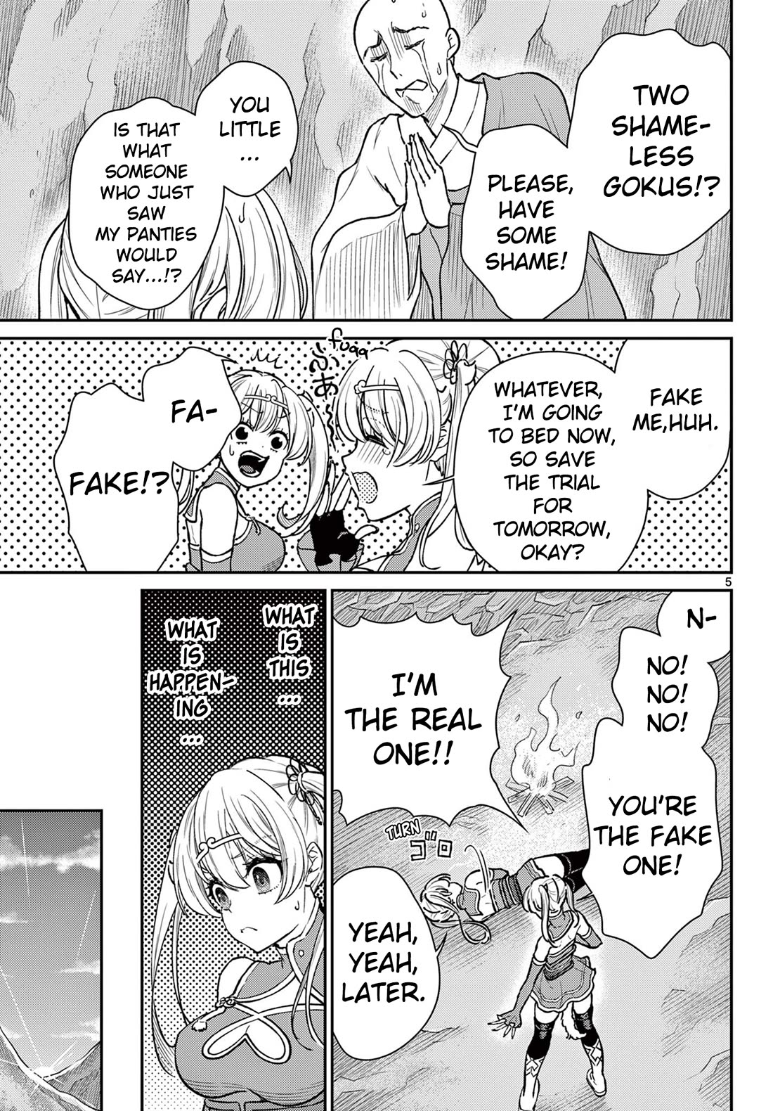 Bonnou☆Saiyuuki Chapter 52 page 5 - Chapter 52: The Two Gokus