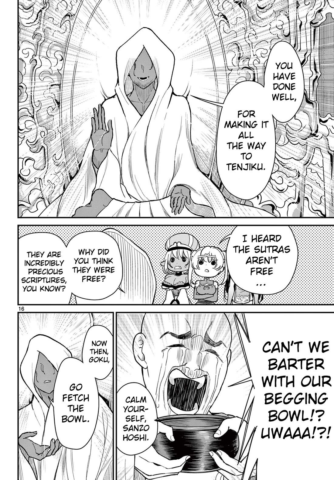 Bonnou☆Saiyuuki Chapter 53 page 16 - Chapter 53: In The Deep Darkness