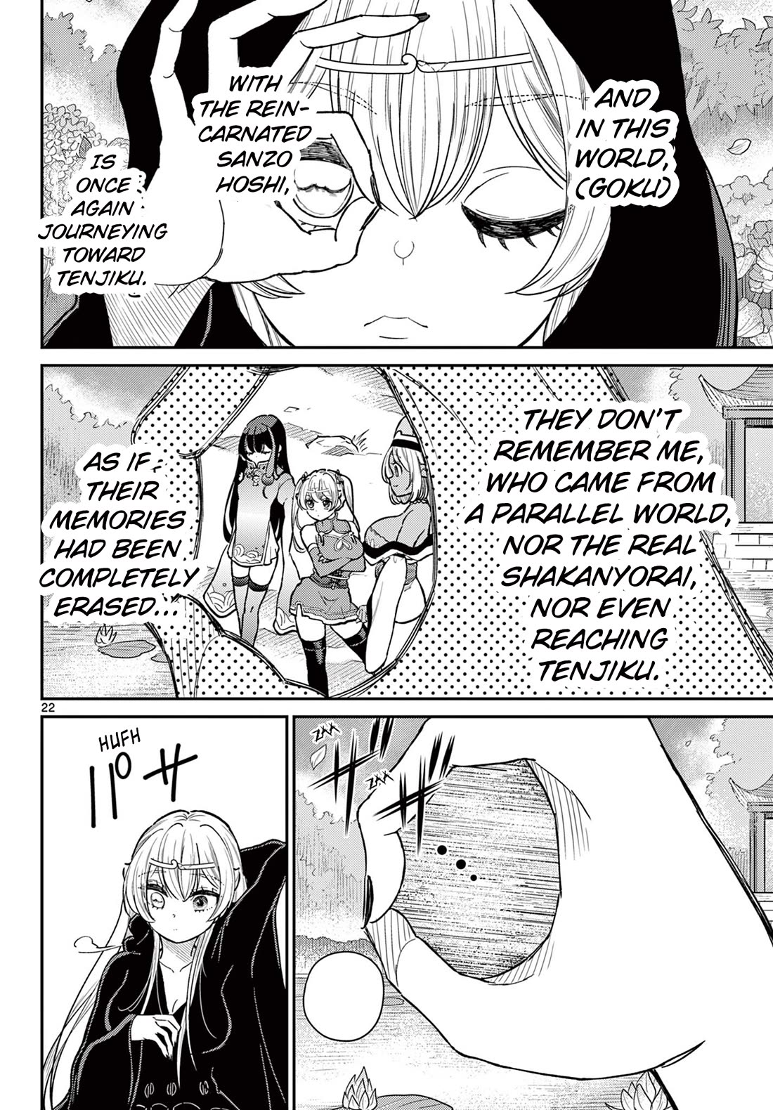 Bonnou☆Saiyuuki Chapter 53 page 22 - Chapter 53: In The Deep Darkness