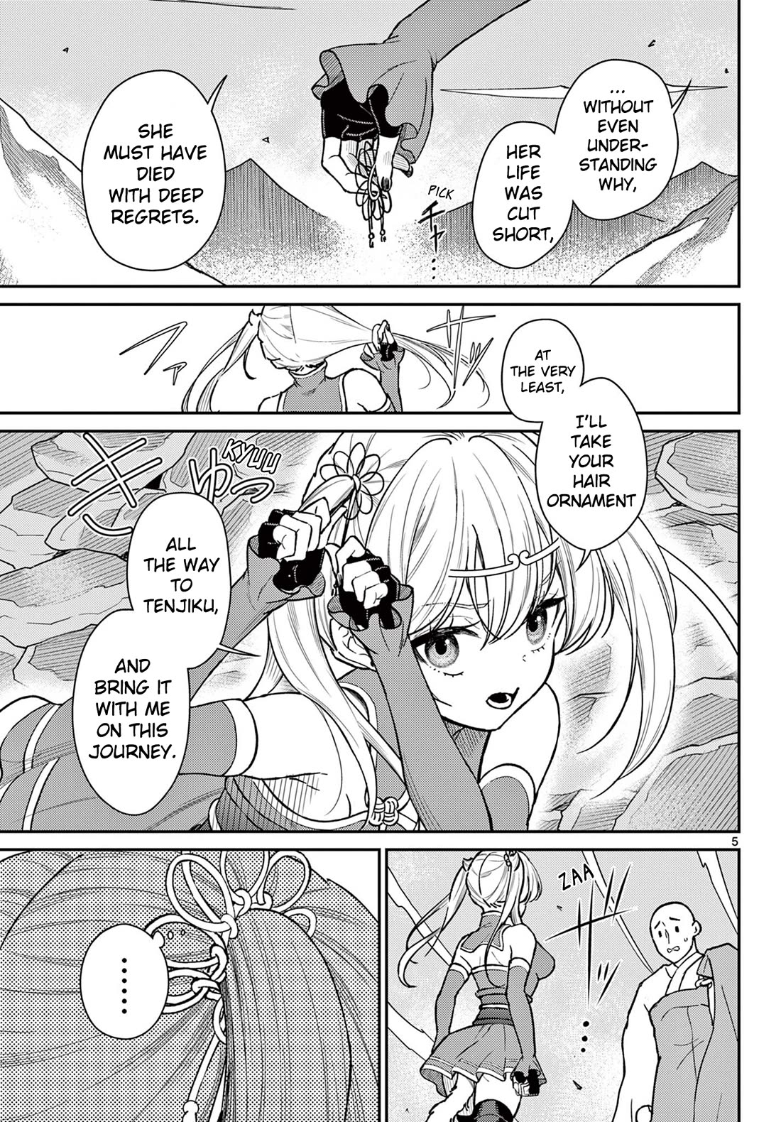 Bonnou☆Saiyuuki Chapter 53 page 5 - Chapter 53: In The Deep Darkness
