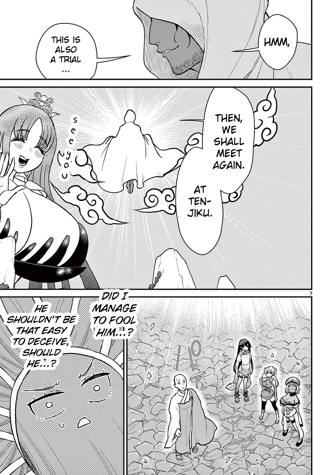Bonnou☆Saiyuuki Chapter 53 page 7 - Chapter 53: In The Deep Darkness