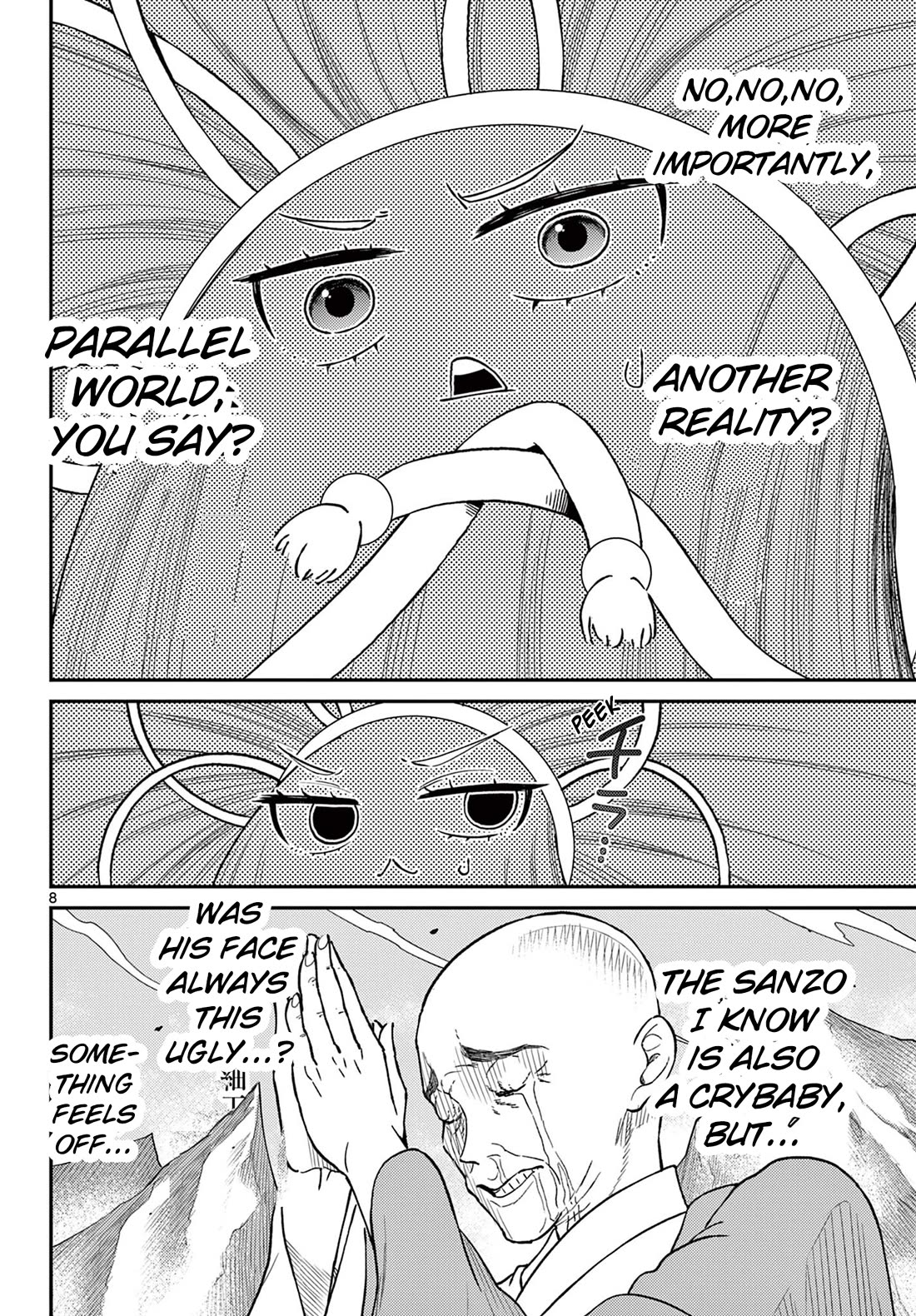 Bonnou☆Saiyuuki Chapter 53 page 8 - Chapter 53: In The Deep Darkness