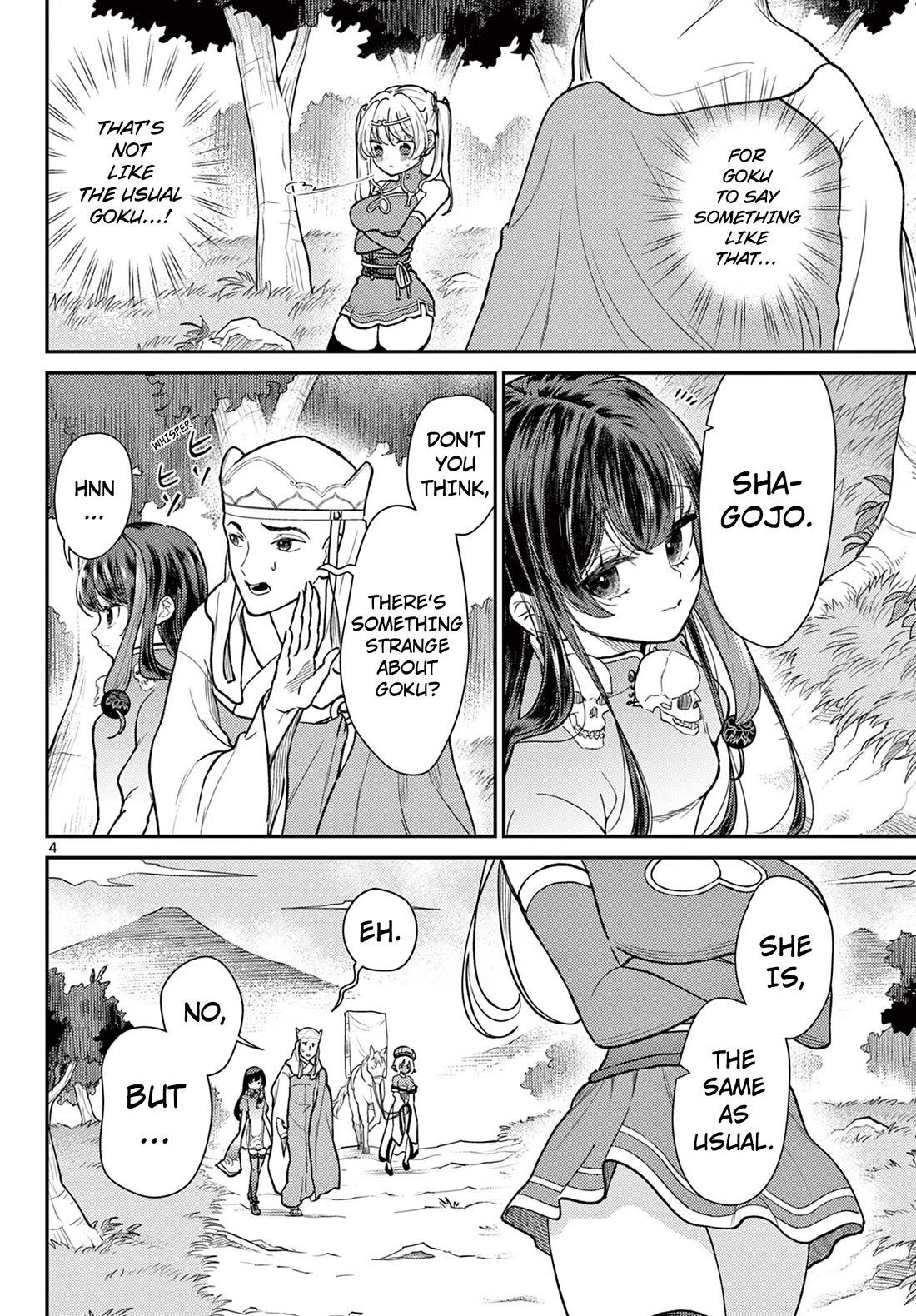 Bonnou☆Saiyuuki Chapter 54 page 5 - Chapter 54: I Want To Become A Boat
