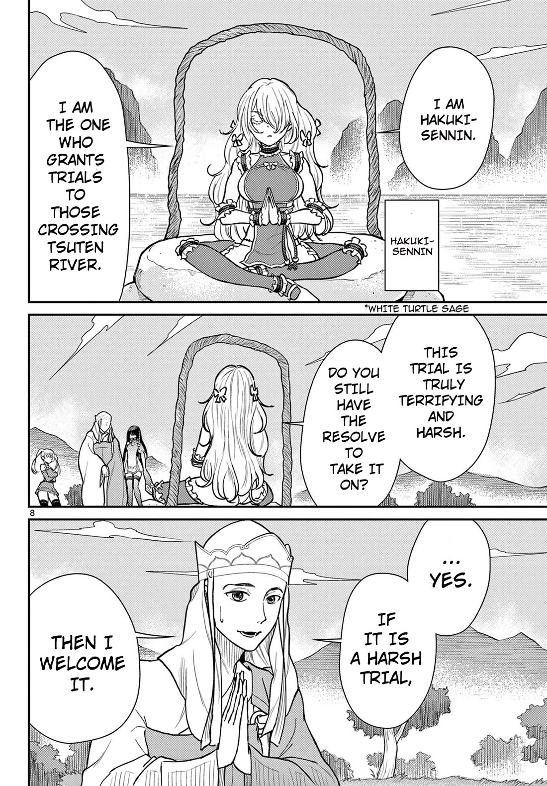 Bonnou☆Saiyuuki Chapter 54 page 9 - Chapter 54: I Want To Become A Boat