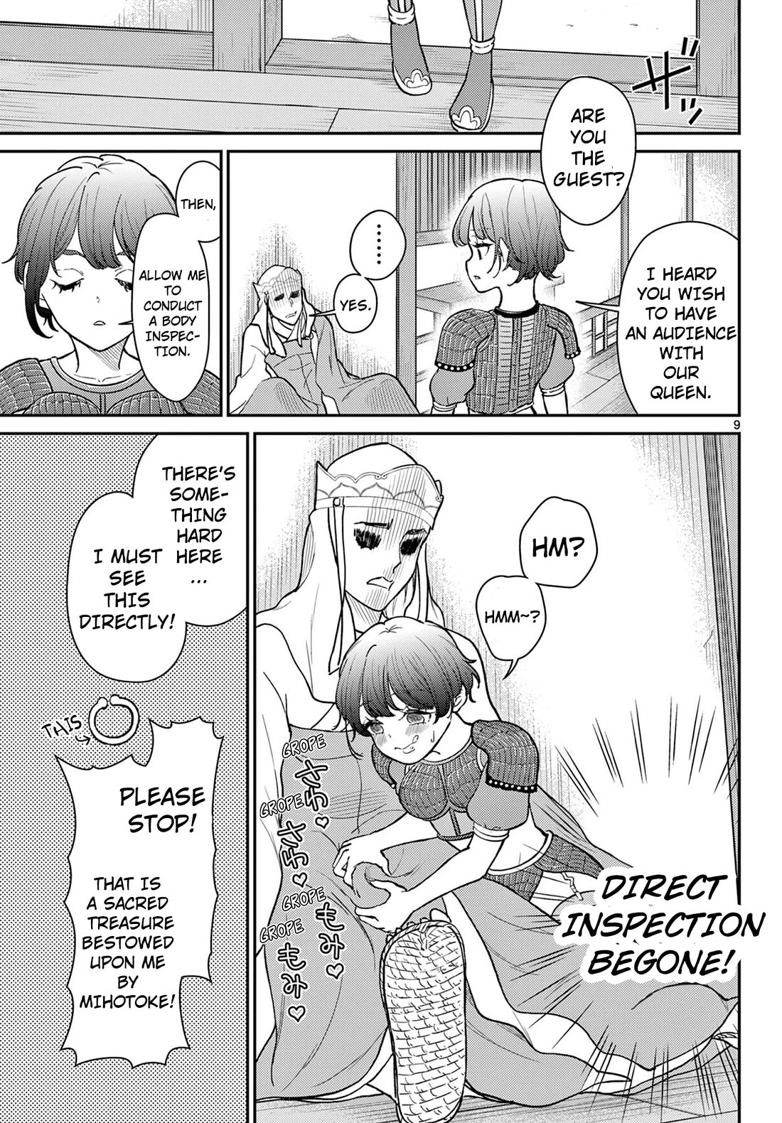 Bonnou☆Saiyuuki Chapter 55 page 10 - Chapter 55: The Kingdom of Women!!