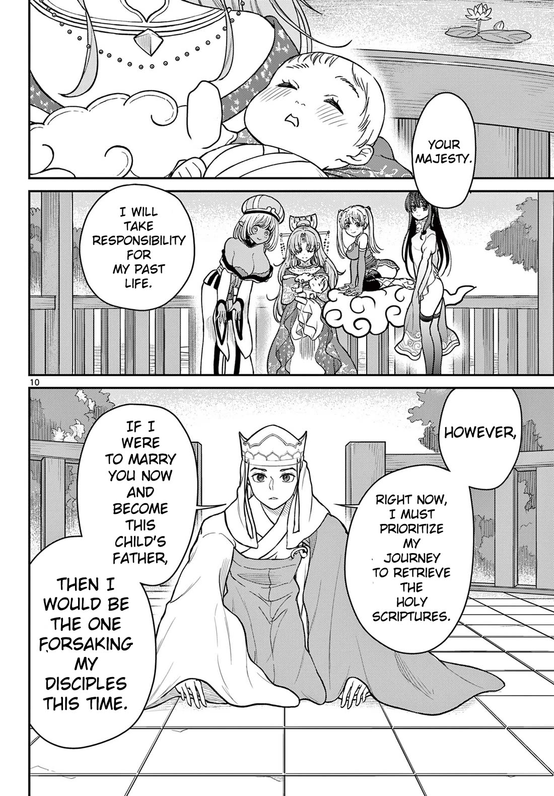 Bonnou☆Saiyuuki Chapter 56 page 11 - Chapter 56: Responsibility From A Past Life