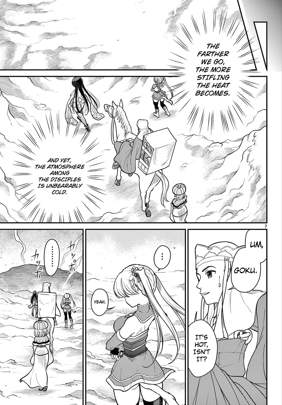 Bonnou☆Saiyuuki Chapter 57 page 8 - Chapter 57: Genjo's Sin