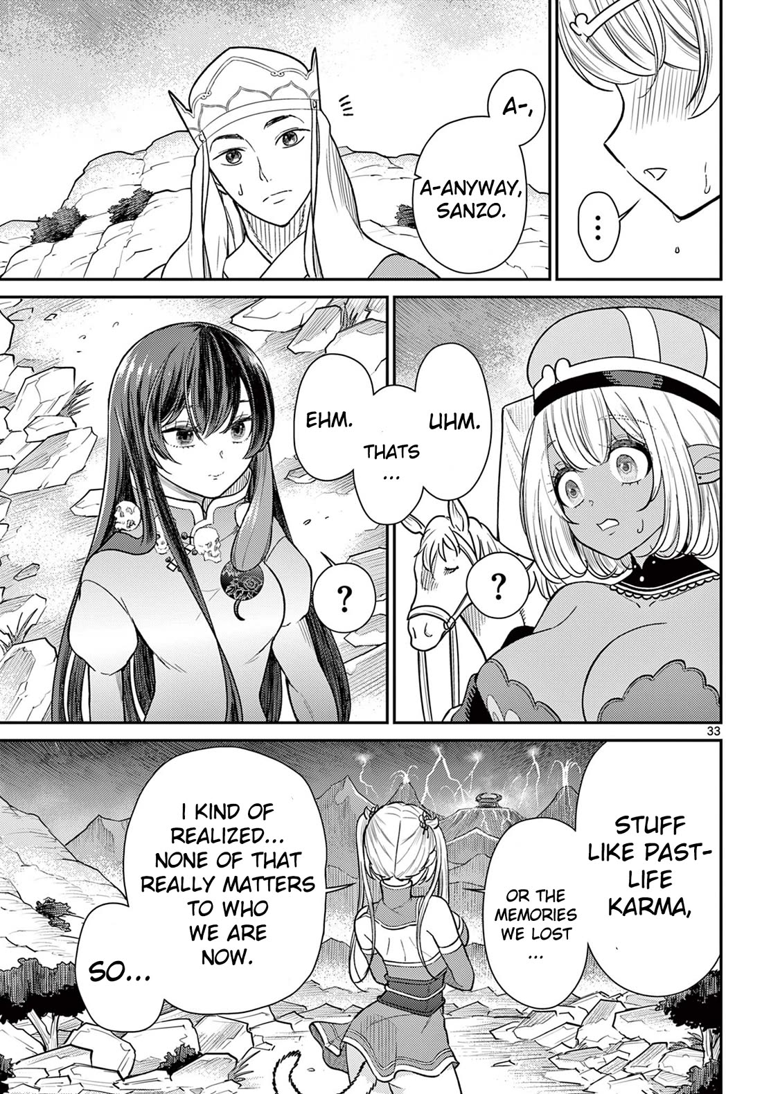 Bonnou☆Saiyuuki Chapter 59 page 32 - Chapter 59: The Seat of The Rightful Wife!