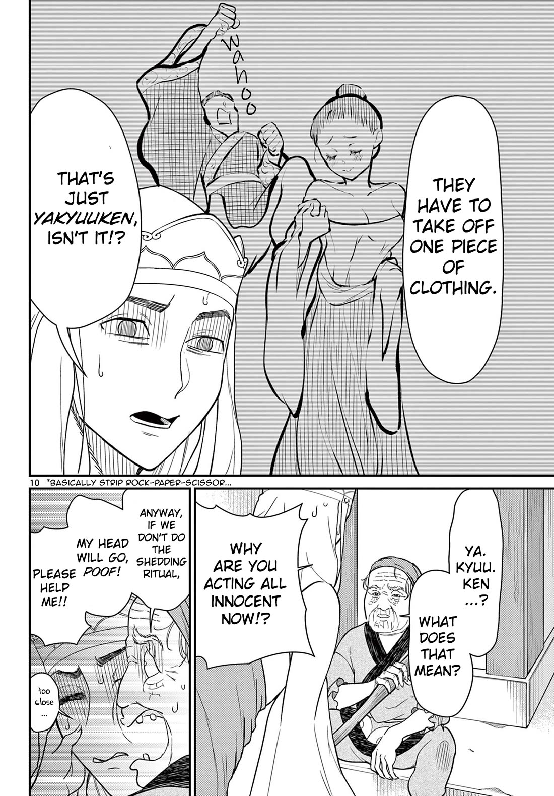 Bonnou☆Saiyuuki Chapter 60 page 11 - Chapter 60: Out or Safe