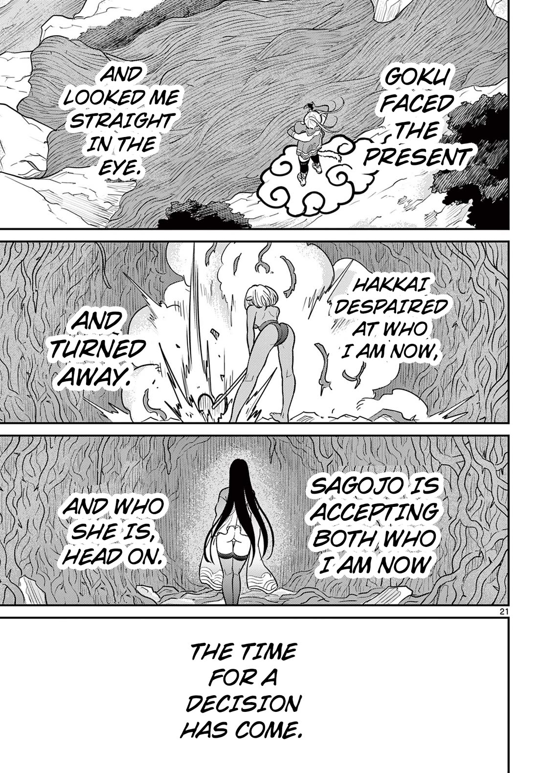 Bonnou☆Saiyuuki Chapter 61 page 22 - Chapter 61: Messenger of The Moon
