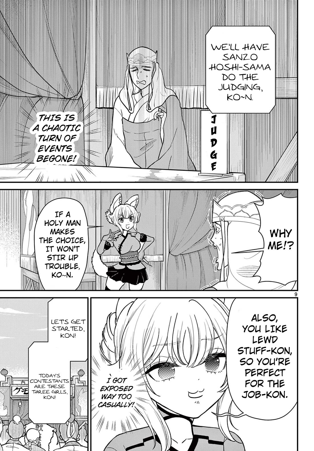 Bonnou☆Saiyuuki Chapter 62 page 10 - Chapter 62: Temptation of The Half-Beast