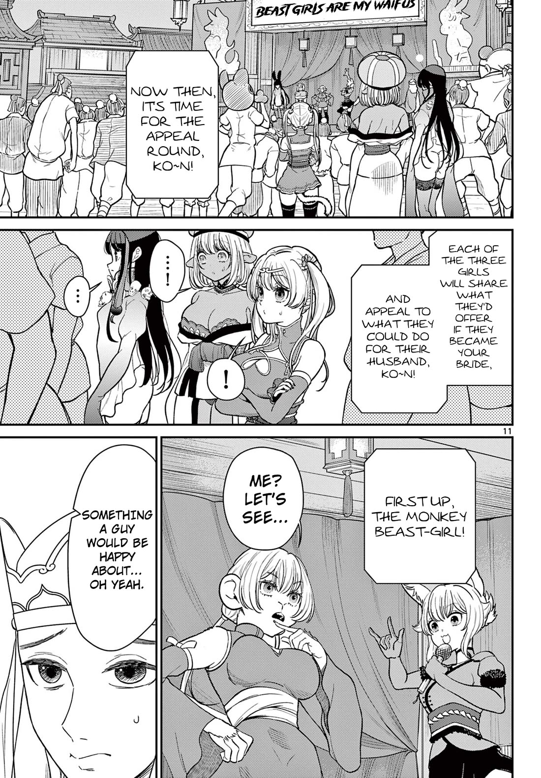 Bonnou☆Saiyuuki Chapter 62 page 12 - Chapter 62: Temptation of The Half-Beast